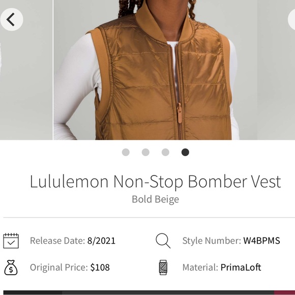 non stop bomber vest - Picture 8 of 8